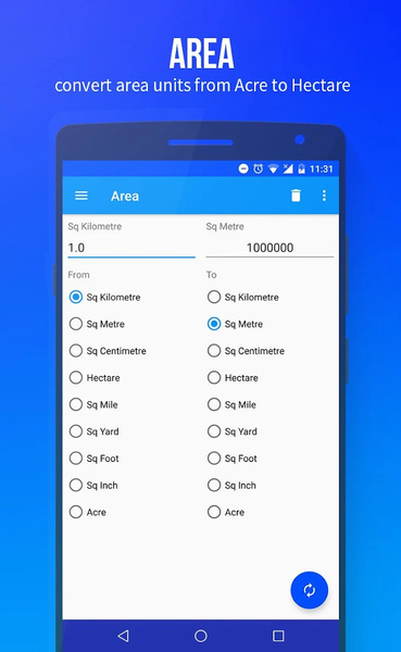 دانلود برنامه Universal unit converter اندروید | بازار