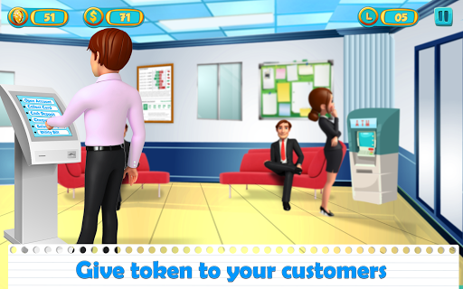 Bank Manager & Cashier - Cashier Simulator Game - عکس بازی موبایلی اندروید