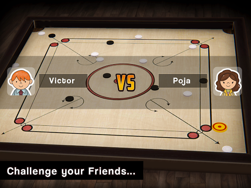 Carrom Multiplayer - 3D Carrom Board Games Offline - عکس بازی موبایلی اندروید