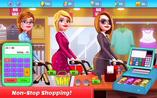 Shopping Mall Girl Cashier - عکس بازی موبایلی اندروید