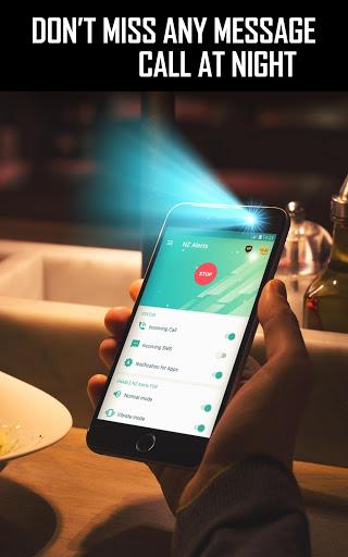 Flash alert for all notification -Sms alert flash - Image screenshot of android app
