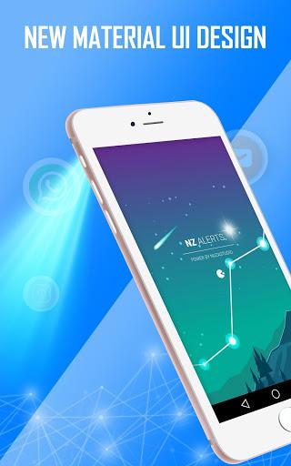 Flash alert for all notification -Sms alert flash - Image screenshot of android app