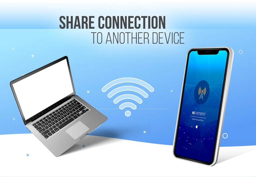 Mobile hotspot- Wifi Hotspot R - عکس برنامه موبایلی اندروید