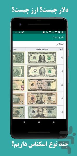 چرا دلار - عکس برنامه موبایلی اندروید