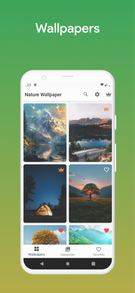 Nature Wallpaper - عکس برنامه موبایلی اندروید