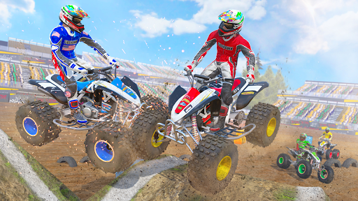 Us Police Atv Quad Bike Demolition Derby-ATV Games - Image screenshot of android app