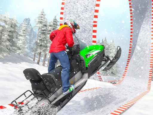 Snow Bike Stunts - Bike Racing Game 2020 - Image screenshot of android app