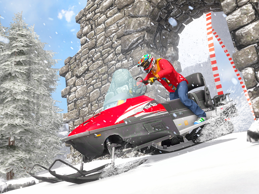 Snow Bike Stunts - Bike Racing Game 2020 - Image screenshot of android app