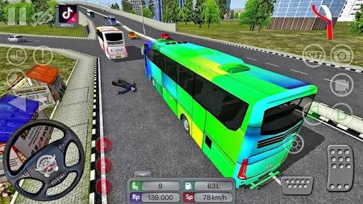 Bus Driving Passenger Bus Game - Gameplay image of android game