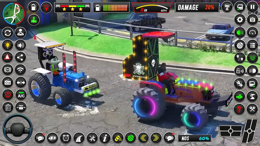 Indian Tractor Farming Life 3D - Gameplay image of android game