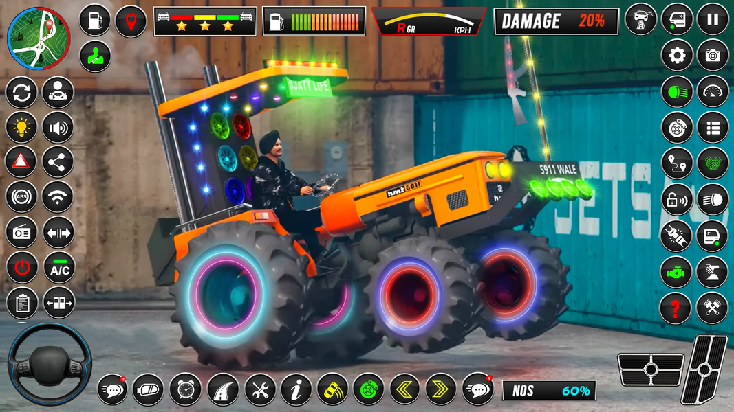 Indian Tractor Farming Life 3D - Gameplay image of android game