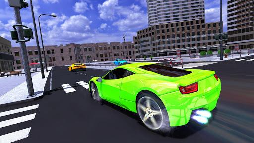 Miami City Car Driving Game 3D - Gameplay image of android game