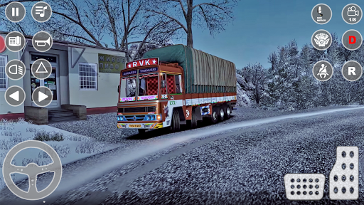 Indian Euro Truck Simulator ۳D - عکس بازی موبایلی اندروید