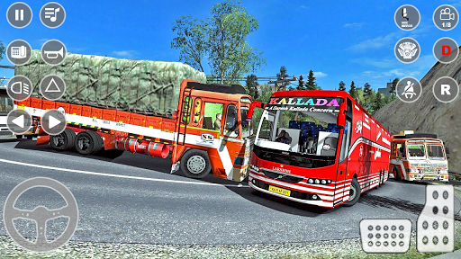 Indian Euro Truck Simulator ۳D - عکس بازی موبایلی اندروید