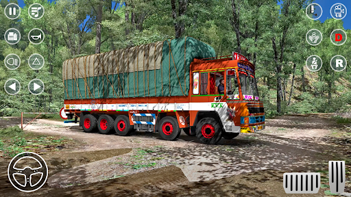 Indian Truck Cargo Simulator - Gameplay image of android game
