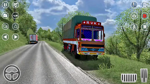 Indian Truck Cargo Simulator - Gameplay image of android game