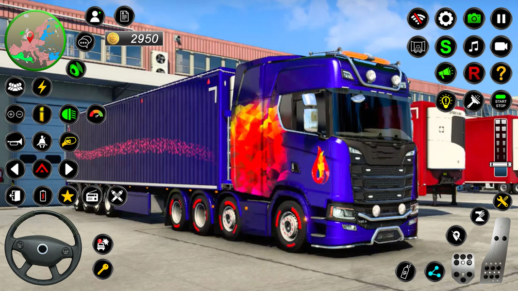 Real Cargo Truck Simulator 3D - Gameplay image of android game