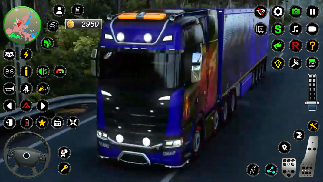 Real Cargo Truck Simulator 3D - Gameplay image of android game