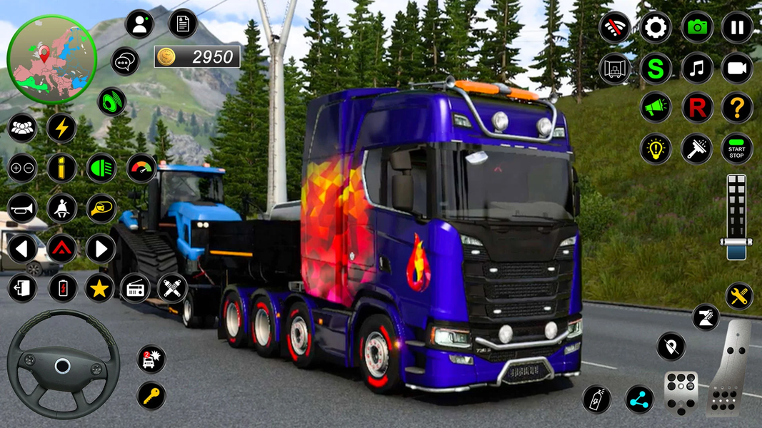 Real Cargo Truck Simulator 3D - Gameplay image of android game