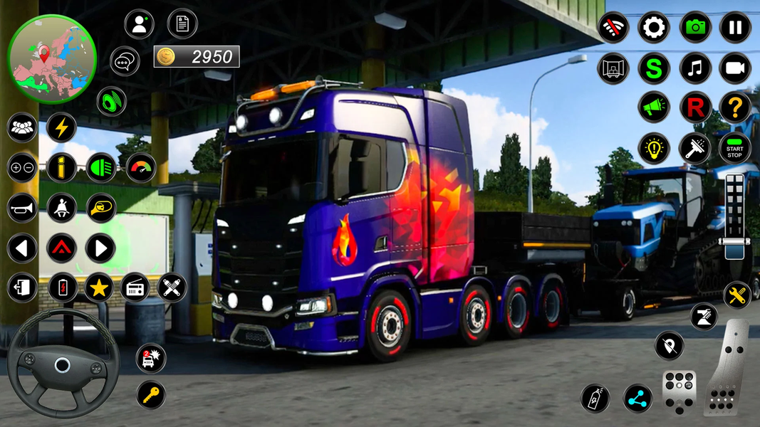Real Cargo Truck Simulator 3D - Gameplay image of android game