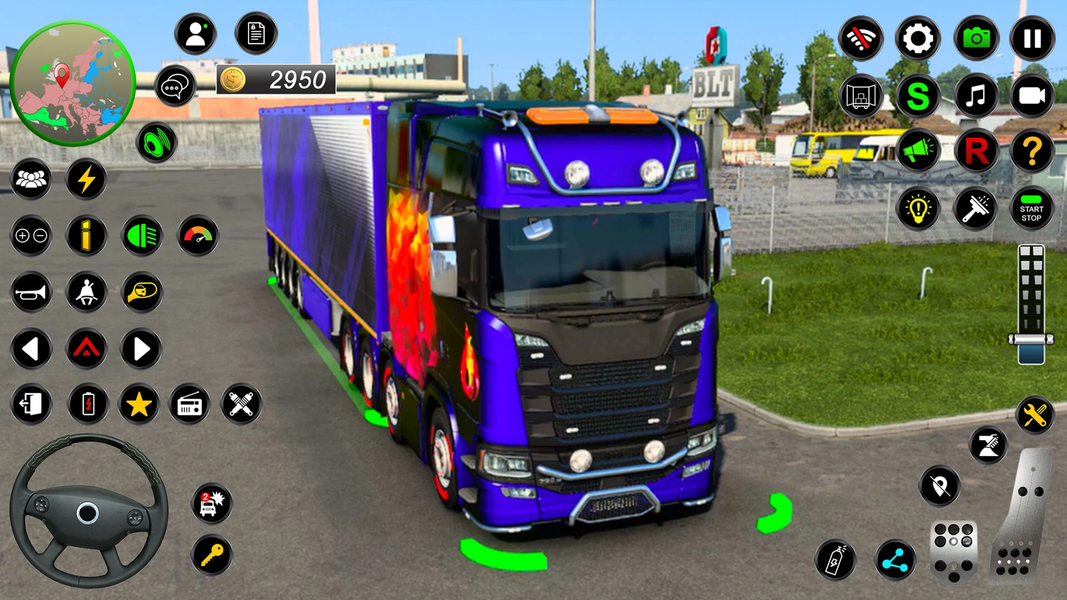 Real Cargo Truck Simulator 3D - Gameplay image of android game