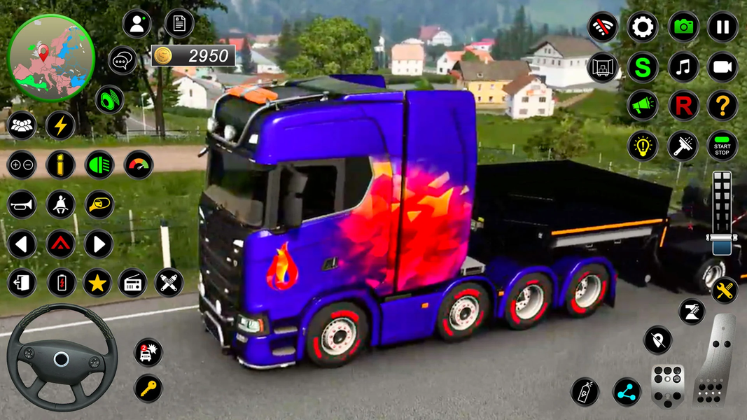 Real Cargo Truck Simulator 3D - Gameplay image of android game