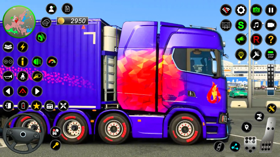 Real Cargo Truck Simulator 3D - Gameplay image of android game