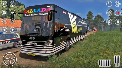 Public Coach Bus Parking Mania - Gameplay image of android game