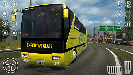 Public Coach Bus Parking Mania - Gameplay image of android game