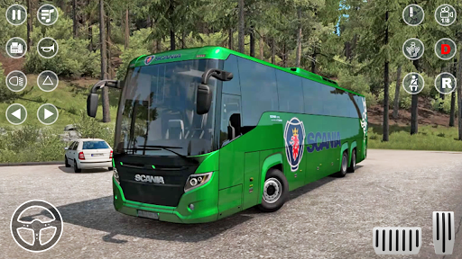 Public Coach Bus Parking Mania - Gameplay image of android game
