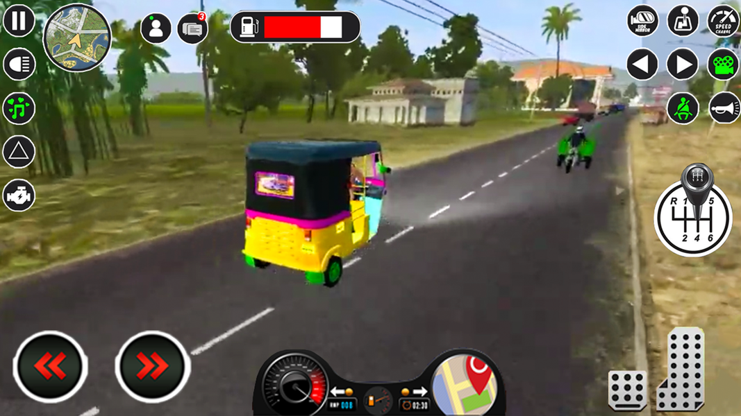 Modern Tuk Tuk Auto Driver 3D - Image screenshot of android app