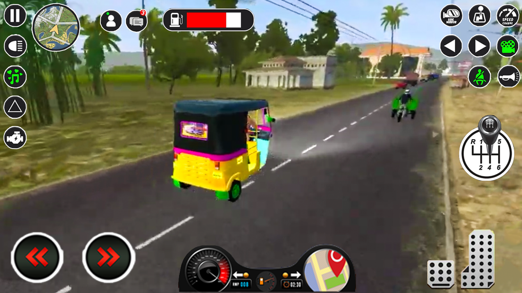 Modern Tuk Tuk Auto Driver 3D - Image screenshot of android app