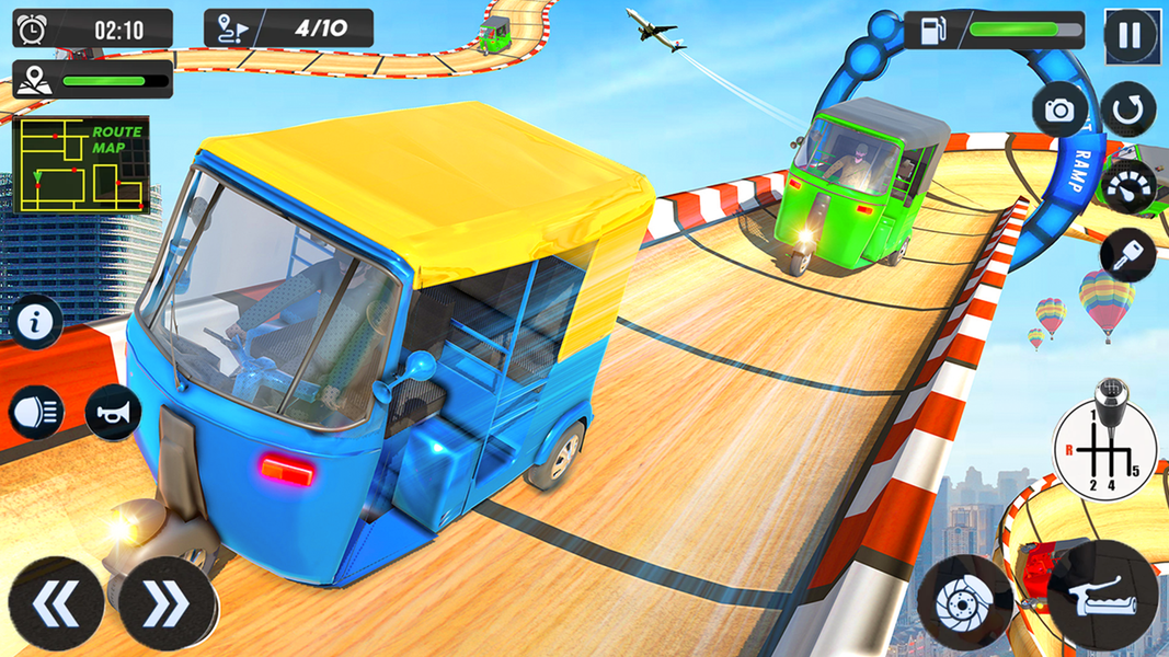 Modern Tuk Tuk Auto Driver 3D - Image screenshot of android app