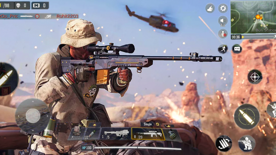 Cover Target: Offline Sniper - عکس بازی موبایلی اندروید