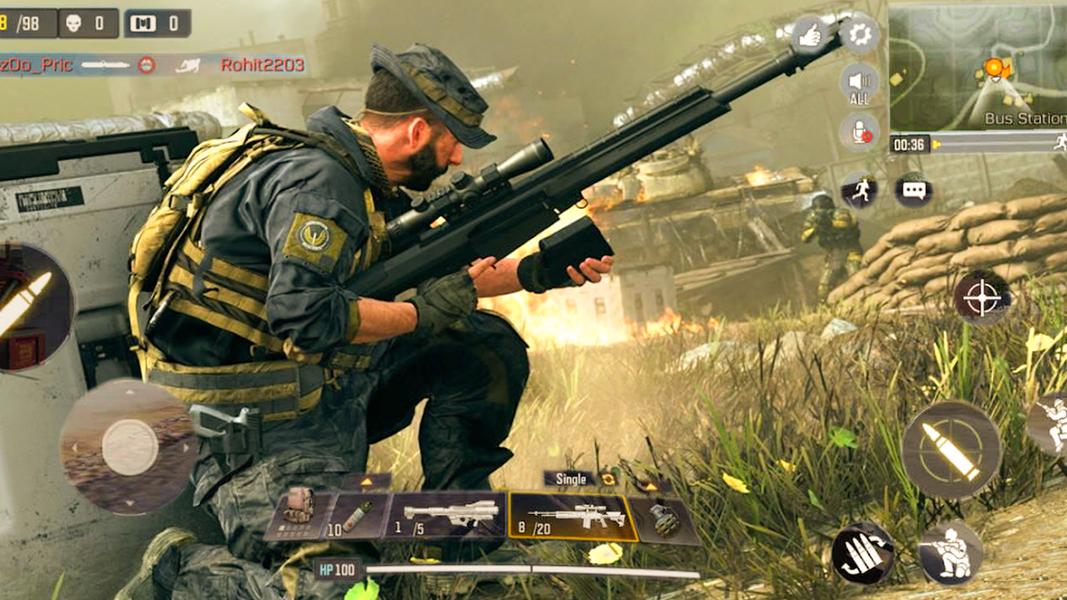 Cover Target: Offline Sniper - عکس بازی موبایلی اندروید