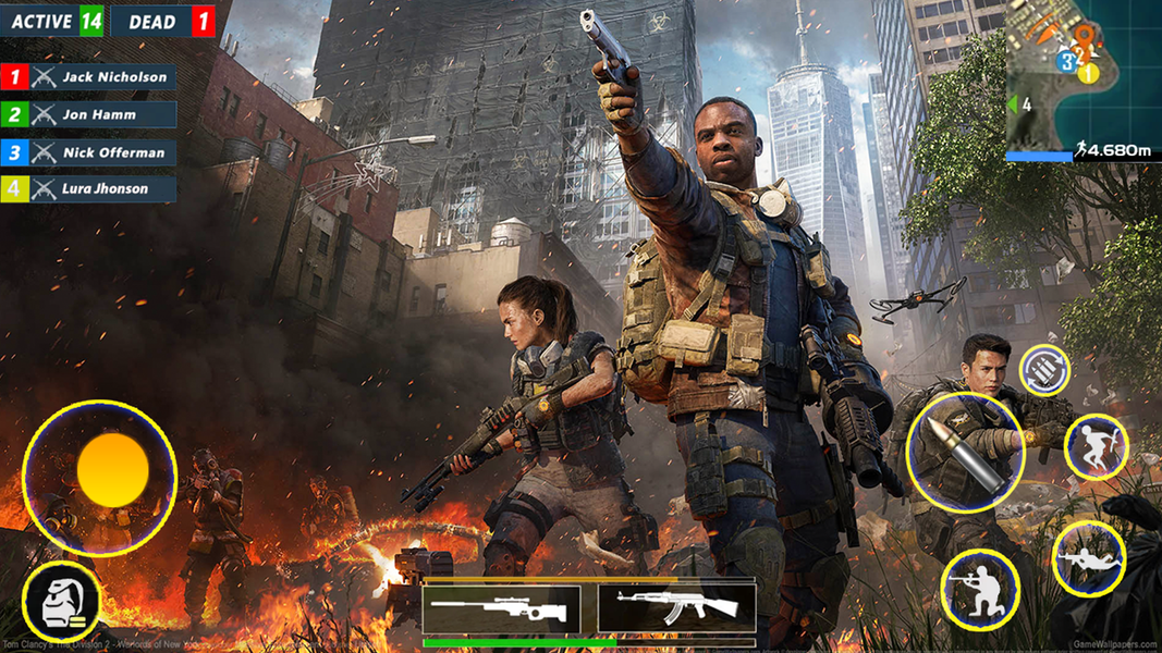 Encounter Ops: Survival Forces - Gameplay image of android game
