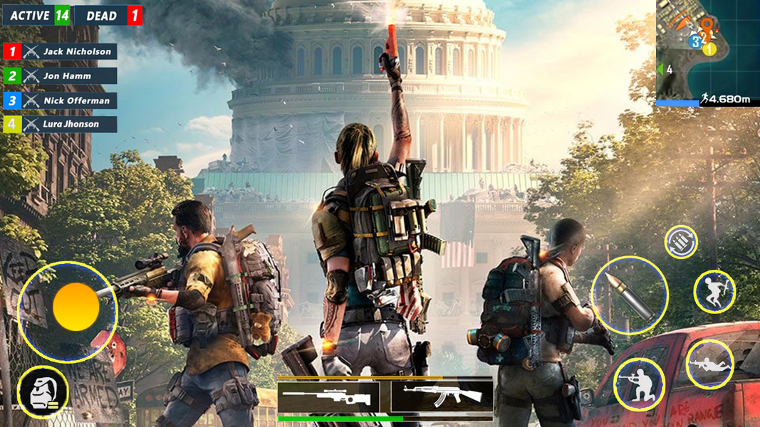 Encounter Ops: Survival Forces - Gameplay image of android game