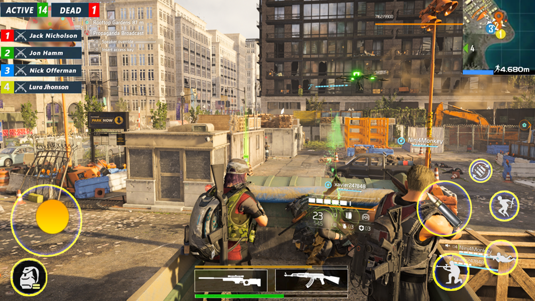Encounter Ops: Survival Forces - Gameplay image of android game