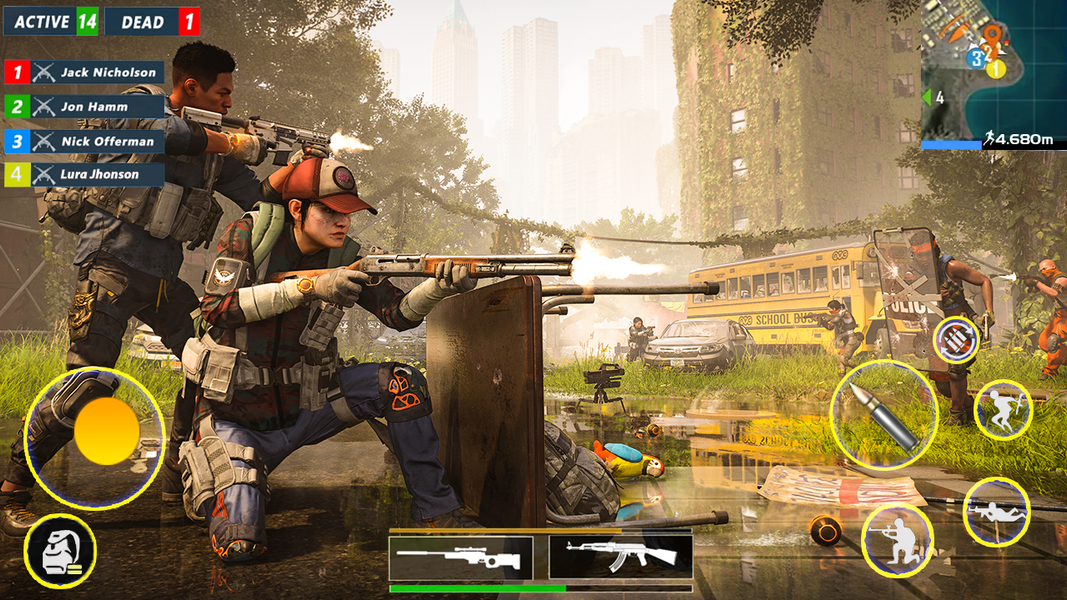 Encounter Ops: Survival Forces - Gameplay image of android game
