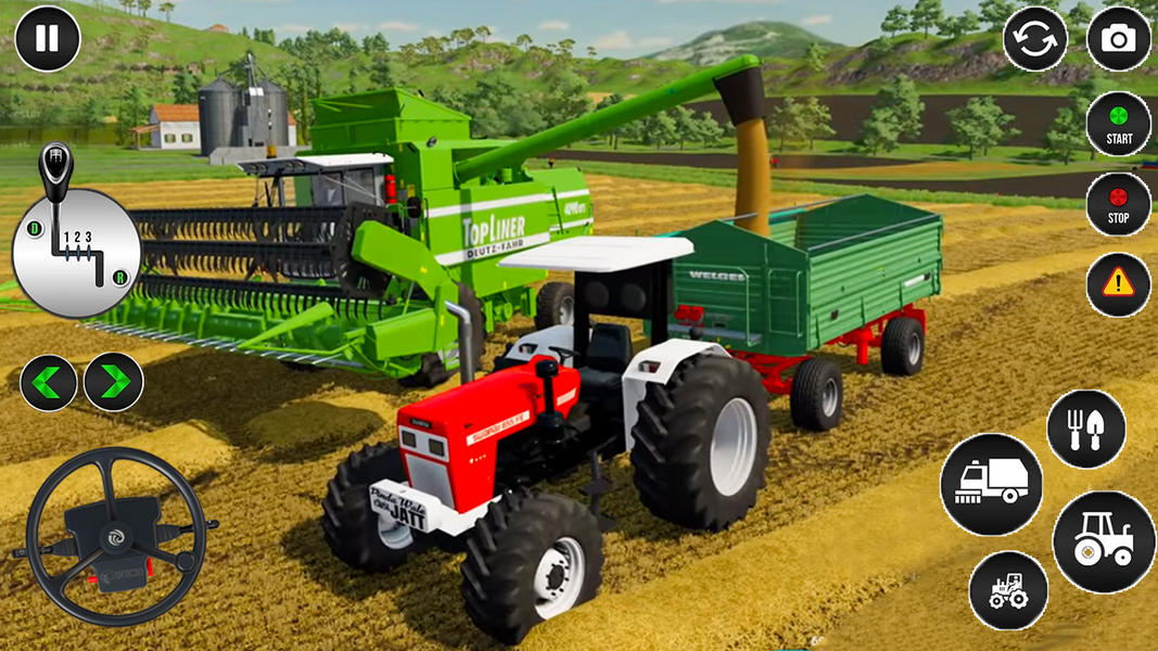 Real Farming Tractor Games ۳D - عکس بازی موبایلی اندروید