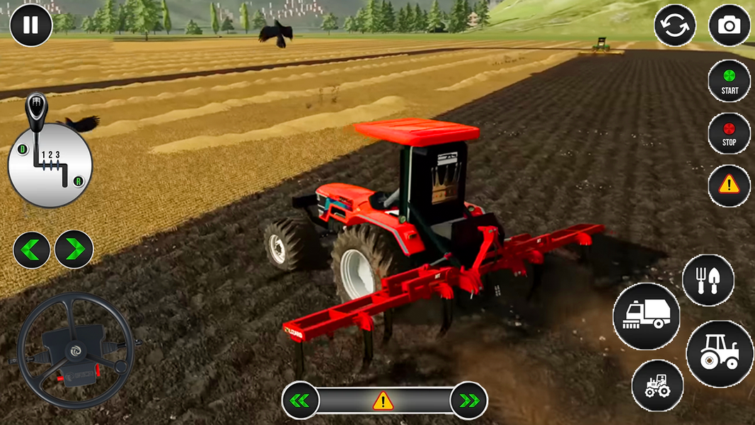 Real Farming Tractor Games 3D - Gameplay image of android game