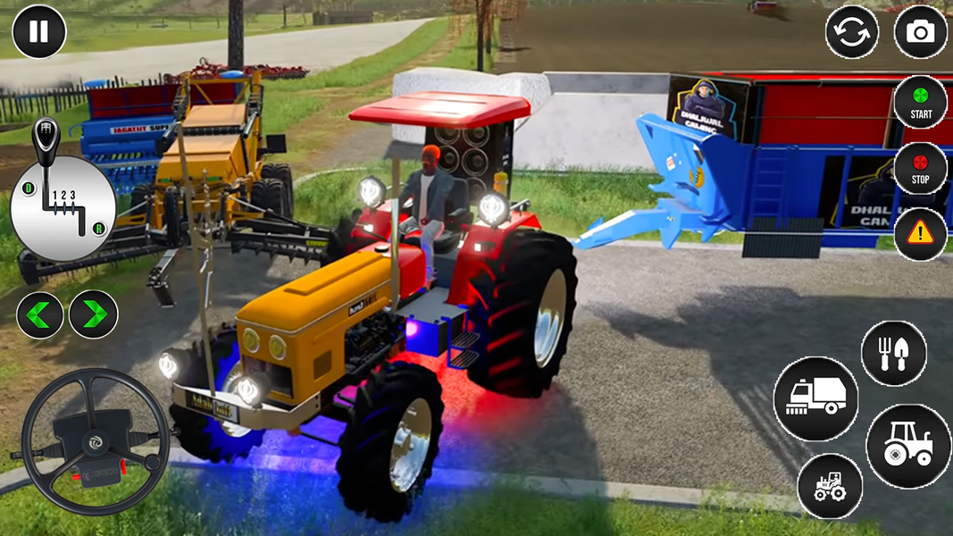 Real Farming Tractor Games ۳D - عکس بازی موبایلی اندروید
