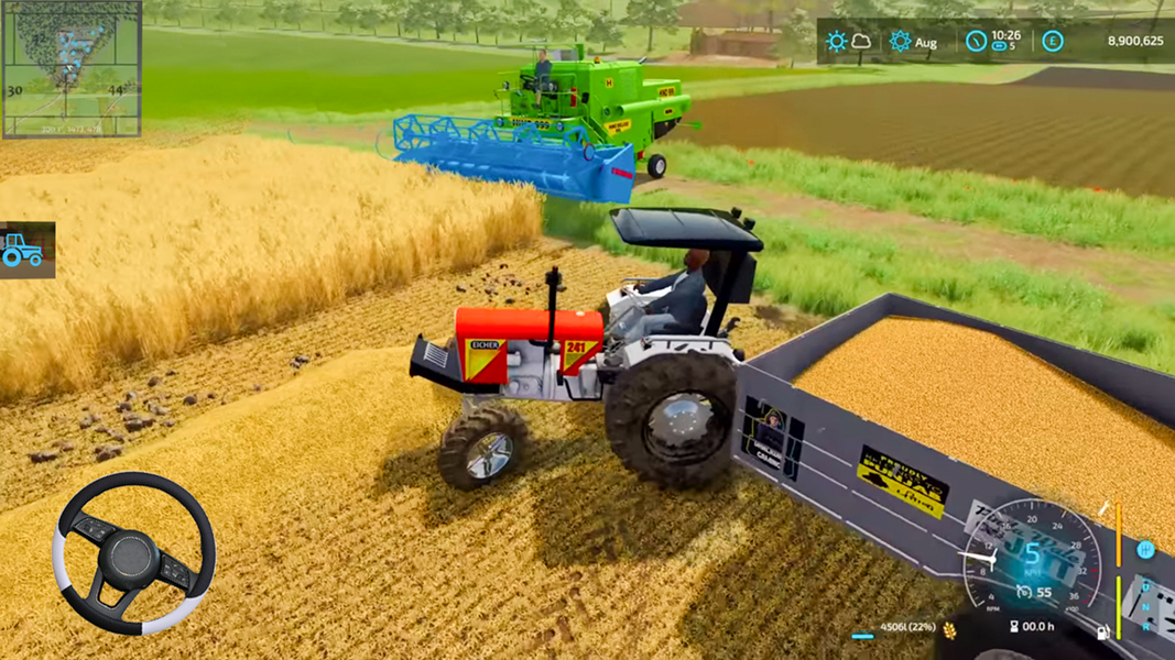 Real Farming Tractor Games ۳D - عکس بازی موبایلی اندروید
