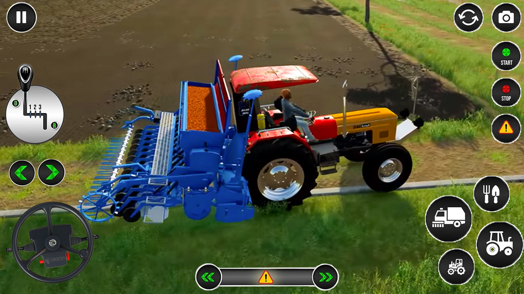 Real Farming Tractor Games ۳D - عکس بازی موبایلی اندروید