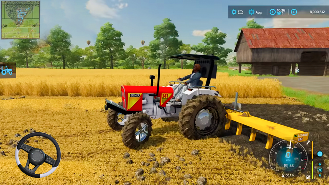 Real Farming Tractor Games ۳D - عکس بازی موبایلی اندروید