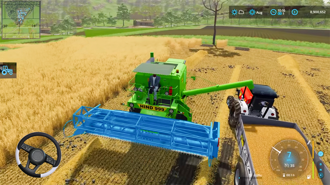 Real Farming Tractor Games ۳D - عکس بازی موبایلی اندروید
