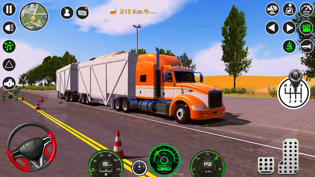 American Cargo City Driving 3D - Gameplay image of android game