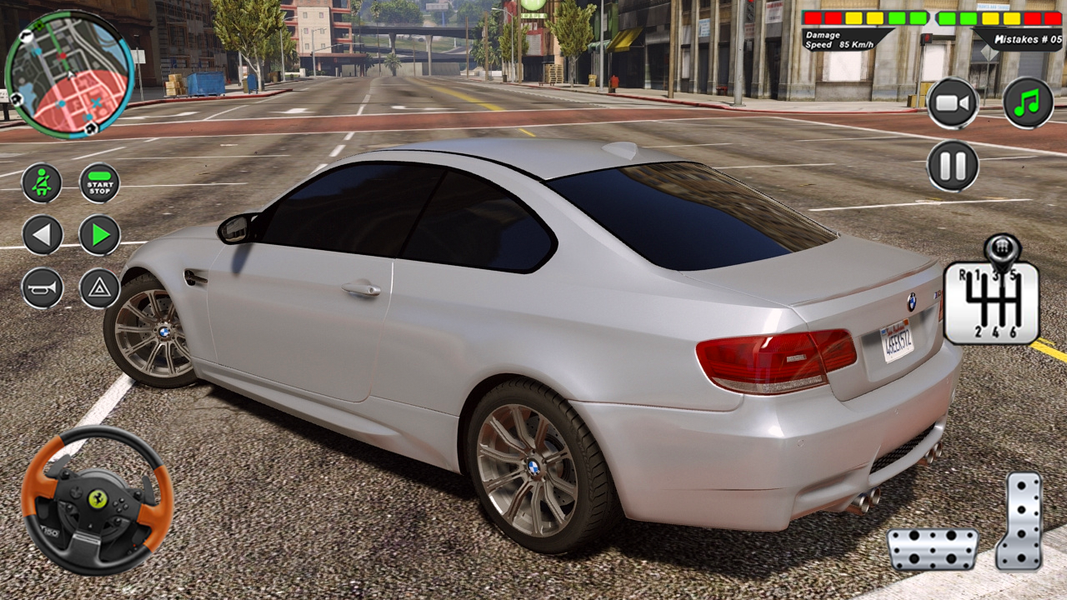 Modern Car Advance Driving ۳D - عکس بازی موبایلی اندروید