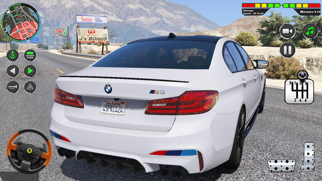 Modern Car Advance Driving ۳D - عکس بازی موبایلی اندروید