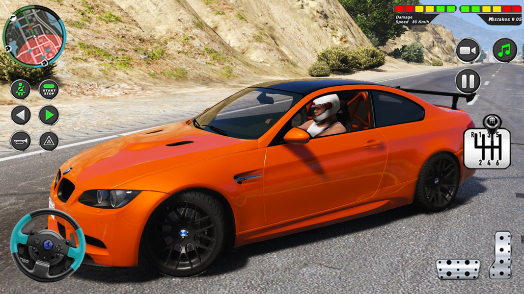 Modern Car Advance Driving ۳D - عکس بازی موبایلی اندروید